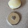 Clamshell Trinket Jewelry Box/Purse  & Roynd Picket compact dual mirror Image 3