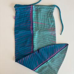 Tropical travel laundry bag