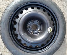 Audi A3 space saver wheel