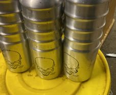 Skull water bottles 3