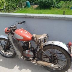 Vintage moterbike