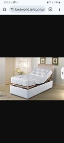 Motorised adjustable bed