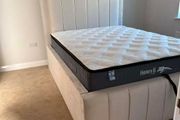 Plush Upholstered Bed Frame Single, Double &amp; King Sizes