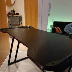 Desk with RGB - for gaming/office - 120x65cm