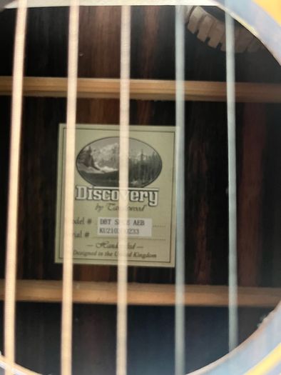 Tanglewood acoustic guitar