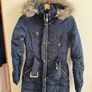 Padded Puffer Hooded Mid Length Coat, size 8 Image 3