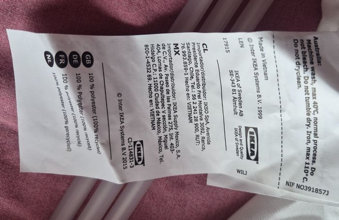 IKEA rodhake cot canopy
