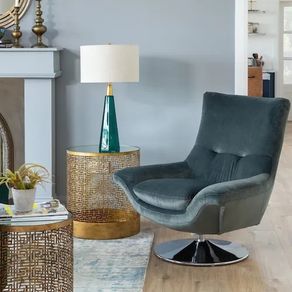 Swivel armchair