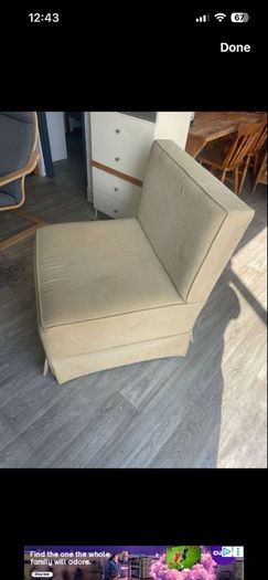 Armless Chair