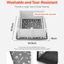 Dogs Whelping Box PVC Puppies Playpen with Height Adjustable Door and Washable Pee Pad, Anti-Deformation Indoor Puppy Play Pen for Medium Breed Dogs Image 5