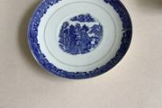 Old Willow pattern plate