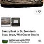 Vintage St Brendan's Boat Wild Goose Studio Wall Plaque Image 9