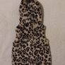 Next Faux Fur Hooded Gilet Jacket Image 5