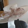 Stunning Oatmeal / Blush Wide Rimmed Hat by Linea Image 3