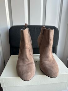 Nine West suede ankle boots -Sz 6