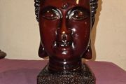 Large Buddha Head Sculpture