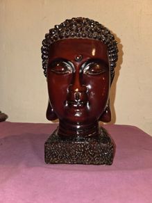Large Buddha Head Sculpture