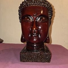 Large Buddha Head Sculpture