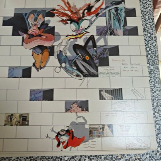 Pink Floyd, The Wall G/F LP with inners 1979 reissue