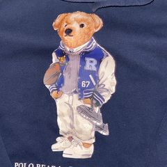 Polo Ralph Lauren Polo Bear Fleece Football Bear Kids 10-12 Football Bear