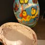Three Pre-loved Egg baskets + felt surround Image 6