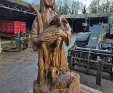 wood sculpture