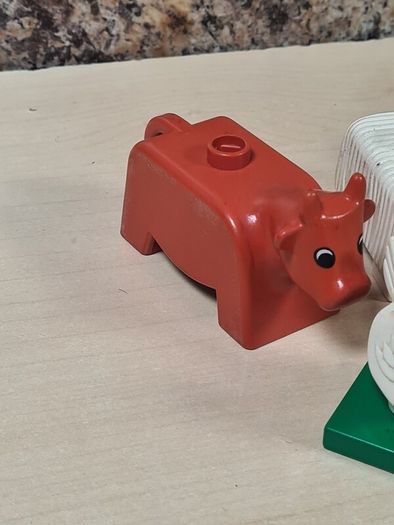 Vintage Lego Duplo Farm Animals Horse Sheep Cow Chickens