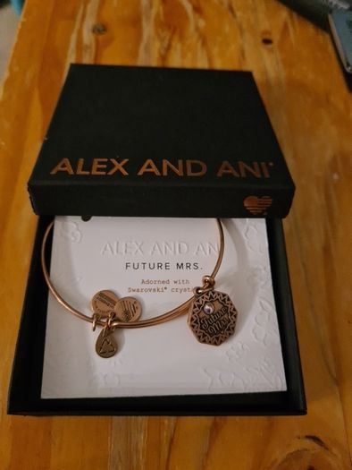 Alex and Ani future Mrs bangle