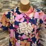 Vintage 1960s mini floral shift tunic dress Postage included Image 2