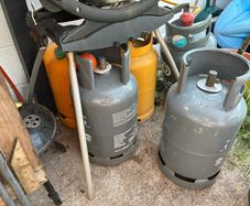 gas bottles