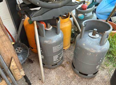 gas bottles