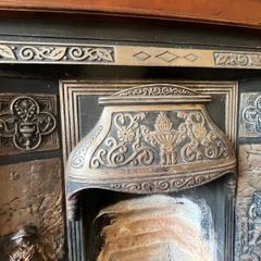 Free Cast Iron Mantelpiece