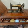 Vintage Singer Cast Iron Sewing Table Image 2