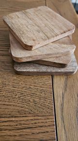Wooden Coasters set of 4