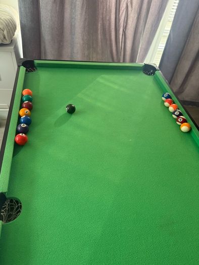 Great condition , 2in 1 pool and air hockey table.