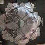 Vintage Walther Glas Sylvia Crystal Frosted hostess bowl Image 6