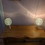 2 x Newbridge silver plated lamps Image 4
