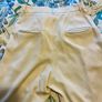 Reformation Mason Pant Sugar Cream Wide Leg Trousers Size 4 (UK 8 Image 9