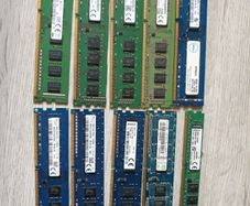 10 x 4gb ddr3L and ddr3 PC/ Desktop fully working rams