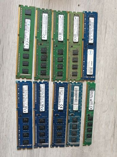 10 x 4gb ddr3L and ddr3 PC/ Desktop fully working rams