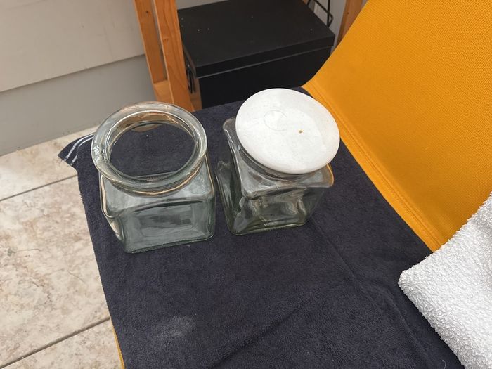 glass jar