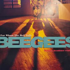 The Bee Gees For Whom The Bell Tolls 12 inch Maxi Single