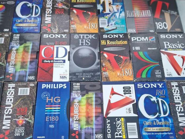 Vhs Video Cassettes