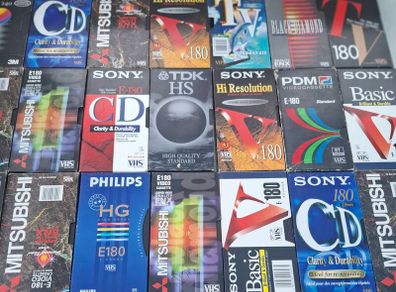 Vhs Video Cassettes