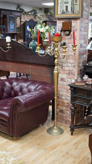 Large Vintage Floor-Standing Candelabrum