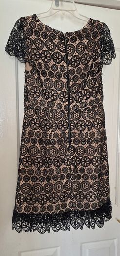 Black lace dress