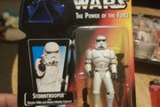 Stormtrooper Star Wars Power of the Force POTF Red Orange Card