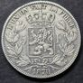 1870 Belgium 5 Francs - Leopold II small head Silver coin Image 2
