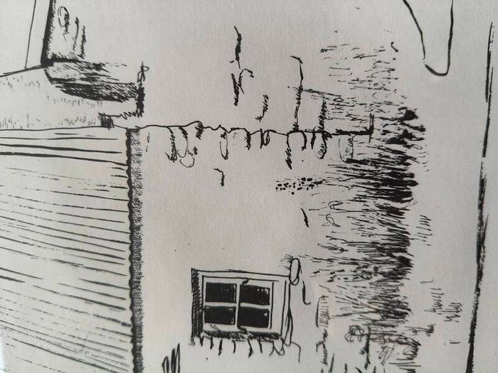Drawing by Pat Hennessy