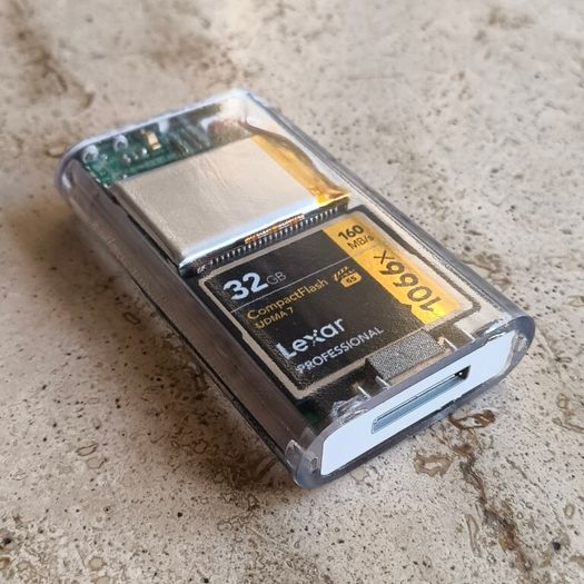 Clear iPod Mini 1st Generation 32GB CF